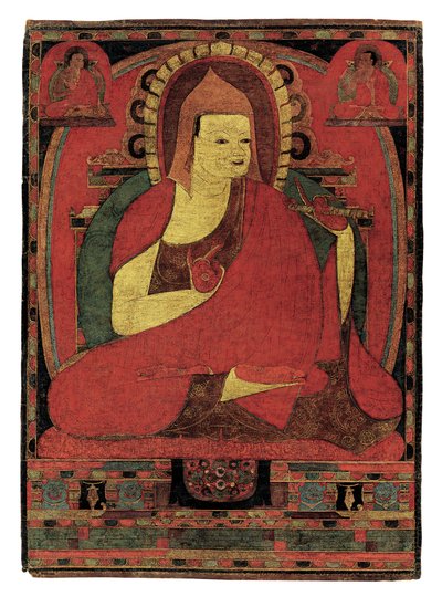 Portrait of the Indian Monk Atisha. Tibet by Unknown